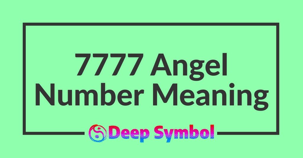 7777 Angel Number Spiritual Meaning